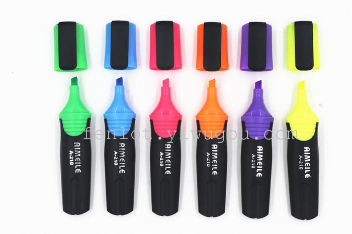 Factory direct selling supply single-head hook highlighter