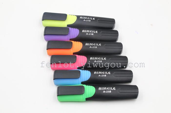 Factory direct selling supply single-head hook highlighter