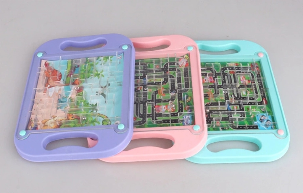 Handheld Ball Ball Maze Toy Child Concentration Balance Training Kindergarten Puzzle Sharing Small Gift Handheld Ball Ball Maze Toy Child Concentration Balance Training Kindergarten Puzzle Sharing Small Gift