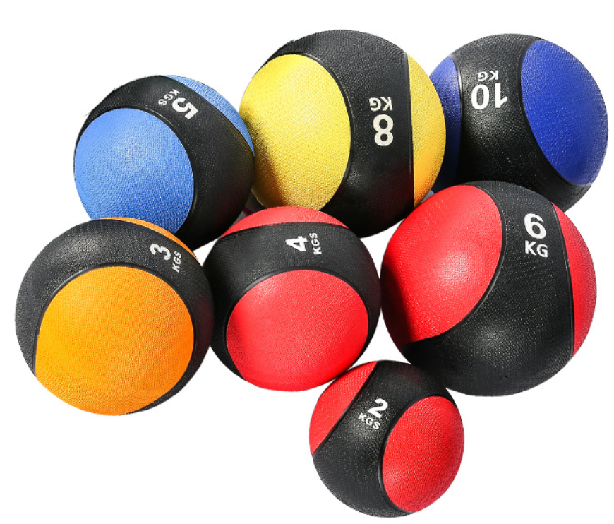 Ball Balance Ball Gravitational Ball Fitness Ball Waist and Abdomen Training Agile Exercise Solid Rubber Medicine Ball