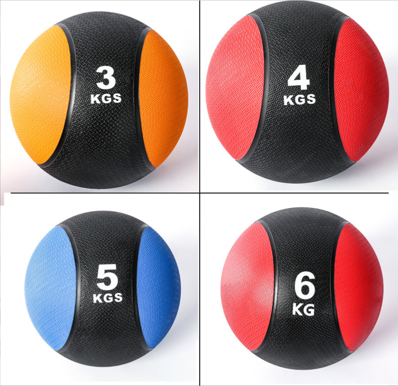 Ball Balance Ball Gravitational Ball Fitness Ball Waist and Abdomen Training Agile Exercise Solid Rubber Medicine Ball