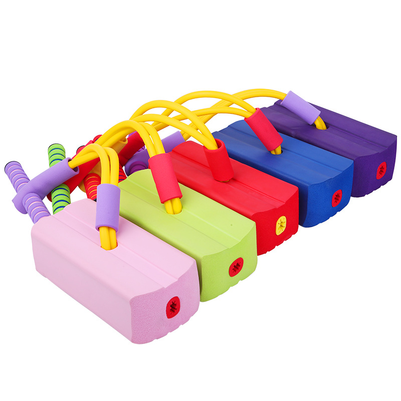 Jumping Ball Height Increasing High Jump Bouncing Ball Toy Frog Jumping Long Height Device Sports Equipment Children Balance Sensory Training
