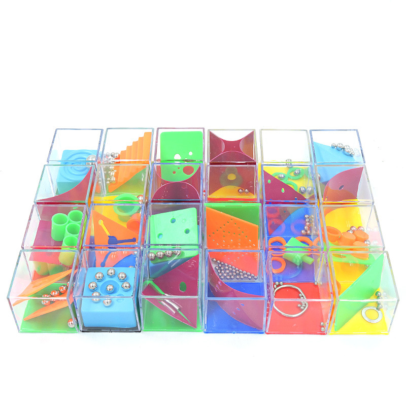 Cross-Border Pressure Reduction Toy Balance Rolling Ball Labyrinth Ball Creative Novelty Puzzle Children&#039;s Intelligence Toys Maze Box
