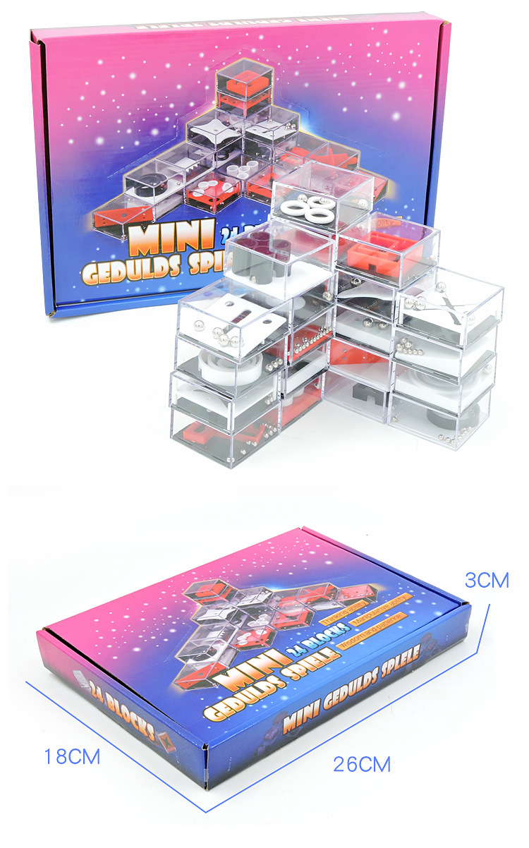 Cross-Border Pressure Reduction Toy Balance Rolling Ball Labyrinth Ball Creative Novelty Puzzle Children's Intelligence Toys Maze Box Cross-Border Pressure Reduction Toy Balance Rolling Ball Labyrinth Ball Creative Novelty Puzzle Children's Intelligence Toys Maze Box