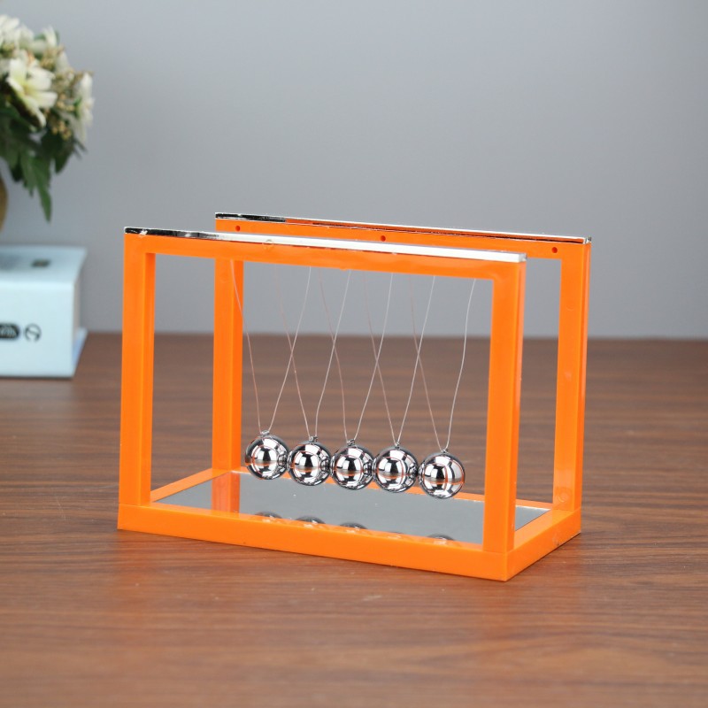 Creative Acrylic Newton Swing Ball a Regional Name for Billiards with Mirror Force Transmission Balance Bumperball Office Desk Surface Panel Ornaments