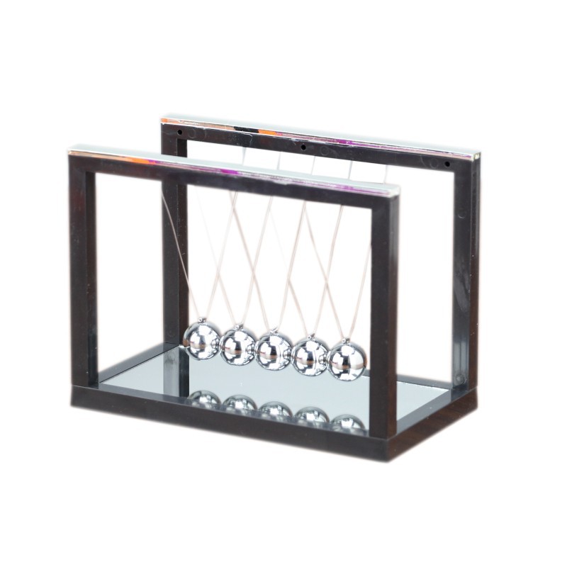 Creative Acrylic Newton Swing Ball a Regional Name for Billiards with Mirror Force Transmission Balance Bumperball Office Desk Surface Panel Ornaments