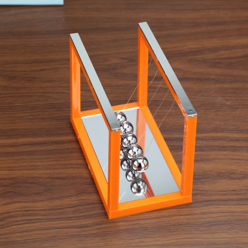 Creative Acrylic Newton Swing Ball a Regional Name for Billiards with Mirror Force Transmission Balance Bumperball Office Desk Surface Panel Ornaments Creative Acrylic Newton Swing Ball a Regional Name for Billiards with Mirror Force Transmission Balance Bumperball Office Desk Surface Panel Ornaments