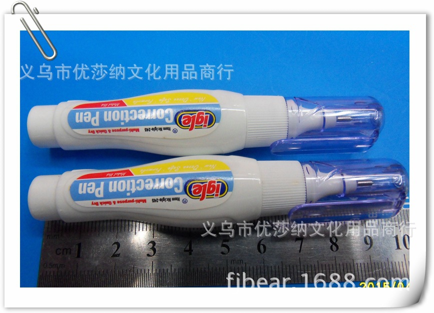 Igle amendment 129, correction pens, correction fluid in Yiwu, nontoxic, especially white quick-dry