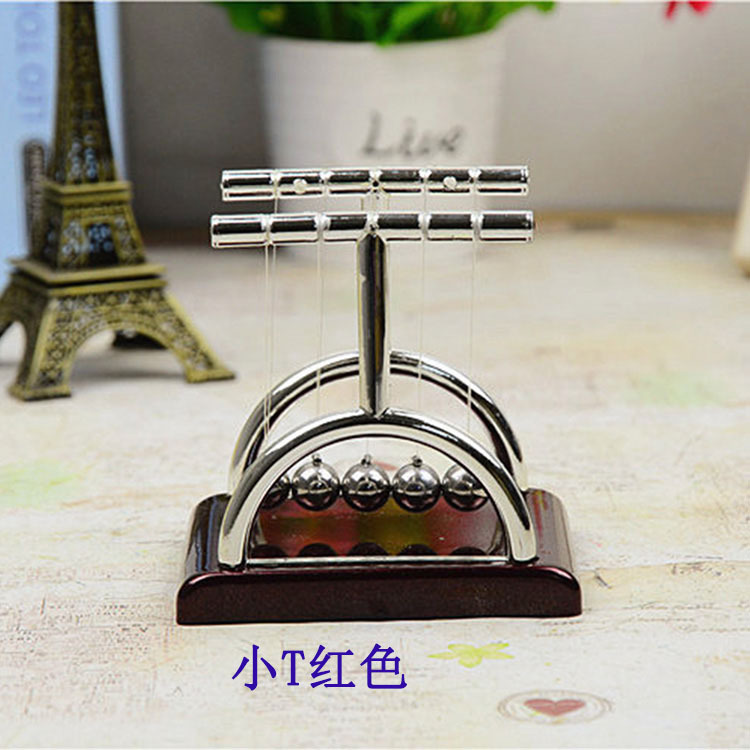 Small Size Newton&#039;s Cradle a Regional Name for Billiards Impact Bead Swing Ball Decompression Bumperball Small Square Force Balance Ball Metal Craft Gift Model