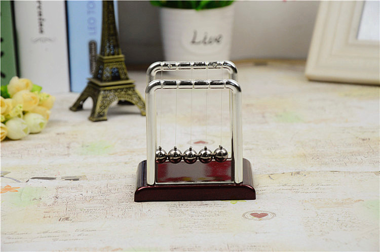 Small Size Newton's Cradle a Regional Name for Billiards Impact Bead Swing Ball Decompression Bumperball Small Square Force Balance Ball Metal Craft Gift Model Small Size Newton's Cradle a Regional Name for Billiards Impact Bead Swing Ball Decompression Bumperball Small Square Force Balance Ball Metal Craft Gift Model