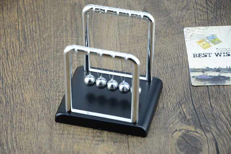 Small Size Newton's Cradle a Regional Name for Billiards Impact Bead Swing Ball Decompression Bumperball Small Square Force Balance Ball Metal Craft Gift Model Small Size Newton's Cradle a Regional Name for Billiards Impact Bead Swing Ball Decompression Bumperball Small Square Force Balance Ball Metal Craft Gift Model