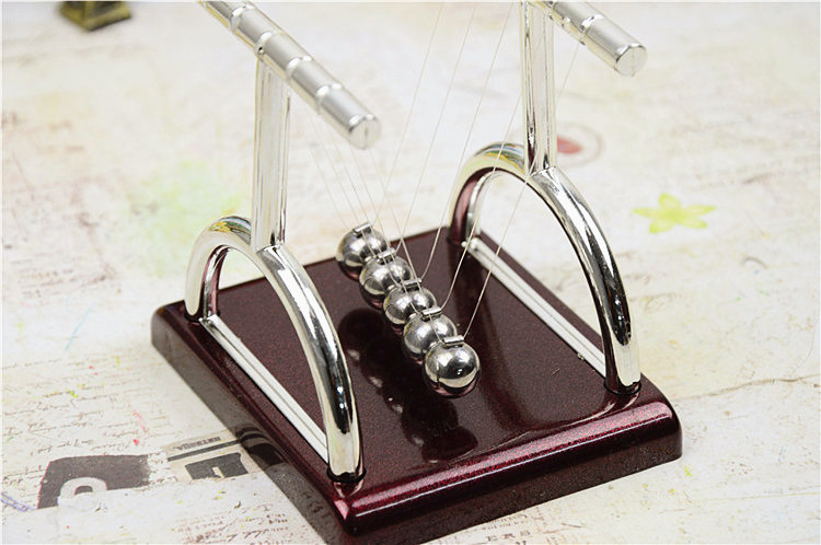 Small Size Newton's Cradle a Regional Name for Billiards Impact Bead Swing Ball Decompression Bumperball Small Square Force Balance Ball Metal Craft Gift Model Small Size Newton's Cradle a Regional Name for Billiards Impact Bead Swing Ball Decompression Bumperball Small Square Force Balance Ball Metal Craft Gift Model