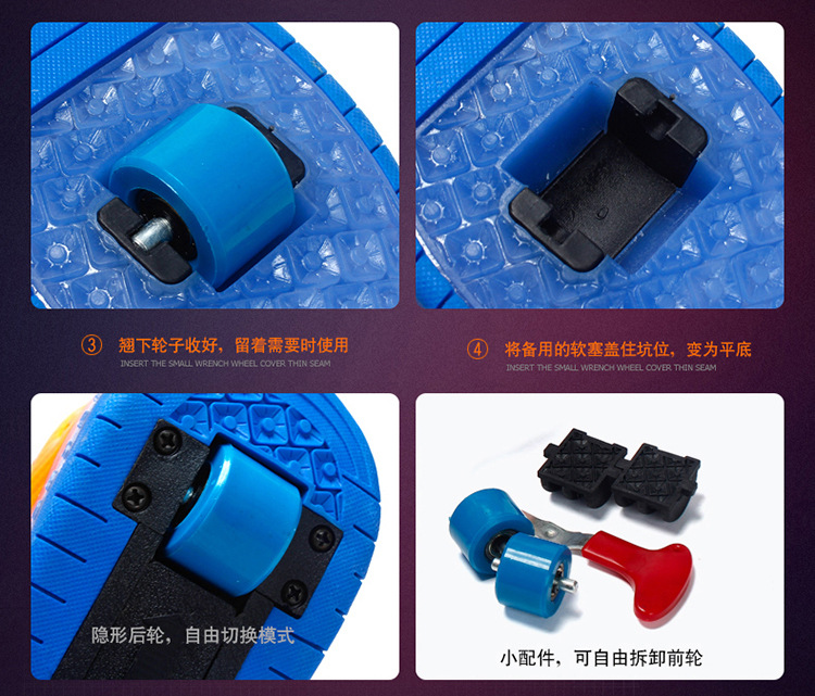 Cross-Border Foreign Trade Supply Light-Emitting Children's Heelys Two-Wheel Skate Shoes Boys' Automatic Model Skates Factory Wholesale Cross-Border Foreign Trade Supply Light-Emitting Children's Heelys Two-Wheel Skate Shoes Boys' Automatic Model Skates Factory Wholesale