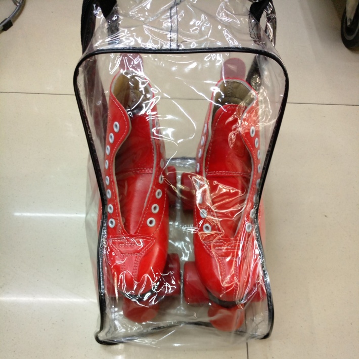 Adult Double Row the Skating Shoes Four-Wheel Red Skates Roller Skates Adult Double Row the Skating Shoes Four-Wheel Red Skates Roller Skates