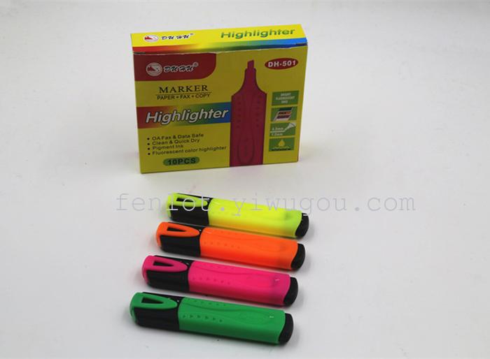 Factory direct single-head highlighter 501 Factory direct single-head highlighter 501