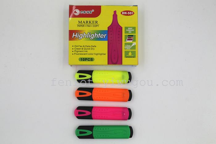 Factory direct single-head highlighter 501 Factory direct single-head highlighter 501