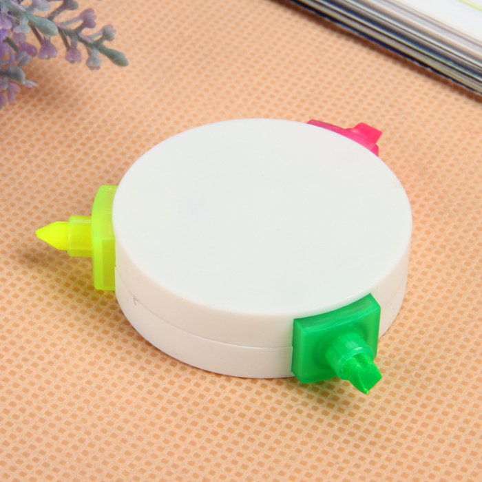 Creative stationery colored fluorescent highlighter markers Creative stationery colored fluorescent highlighter markers