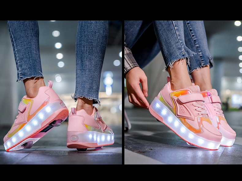 Amazon Sources New Charging Children's Luminous Heelys Double Wheel Skate Shoes Boys and Girls Shoes Wings Skates Amazon Sources New Charging Children's Luminous Heelys Double Wheel Skate Shoes Boys and Girls Shoes Wings Skates