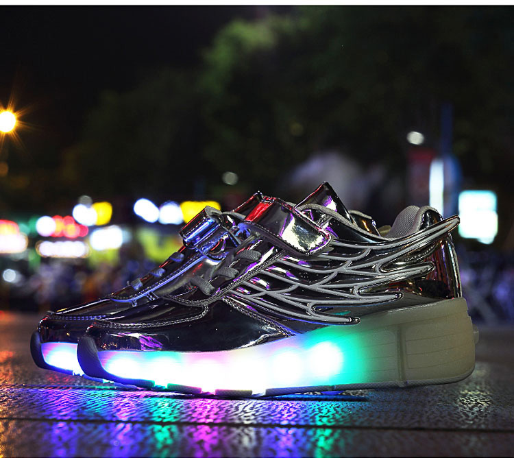 Amazon AliExpress Supply Luminous Heelys Single Wheel Skate Shoes Double Wheel Skates Wings Light Shoes K02 Amazon AliExpress Supply Luminous Heelys Single Wheel Skate Shoes Double Wheel Skates Wings Light Shoes K02