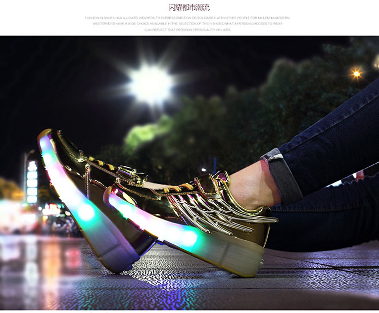 Amazon AliExpress Supply Luminous Heelys Single Wheel Skate Shoes Double Wheel Skates Wings Light Shoes K02 Amazon AliExpress Supply Luminous Heelys Single Wheel Skate Shoes Double Wheel Skates Wings Light Shoes K02