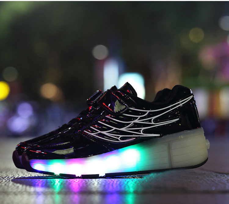 Amazon AliExpress Supply Luminous Heelys Single Wheel Skate Shoes Double Wheel Skates Wings Light Shoes K02 Amazon AliExpress Supply Luminous Heelys Single Wheel Skate Shoes Double Wheel Skates Wings Light Shoes K02