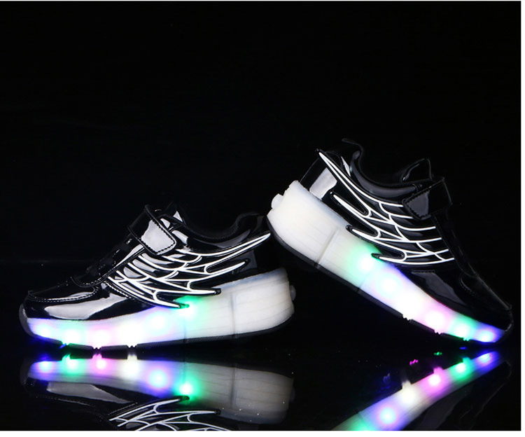 Amazon AliExpress Supply Luminous Heelys Single Wheel Skate Shoes Double Wheel Skates Wings Light Shoes K02 Amazon AliExpress Supply Luminous Heelys Single Wheel Skate Shoes Double Wheel Skates Wings Light Shoes K02