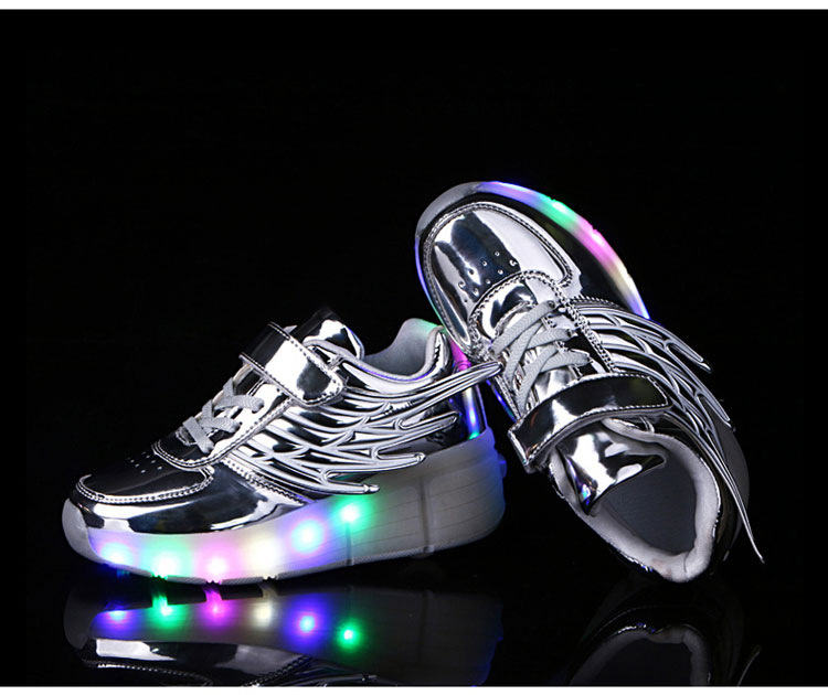 Amazon AliExpress Supply Luminous Heelys Single Wheel Skate Shoes Double Wheel Skates Wings Light Shoes K02 Amazon AliExpress Supply Luminous Heelys Single Wheel Skate Shoes Double Wheel Skates Wings Light Shoes K02