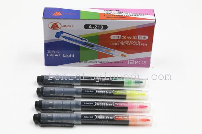 Factory direct supply direct-liquid two-component waterborne highlighter 218 Factory direct supply direct-liquid two-component waterborne highlighter 218