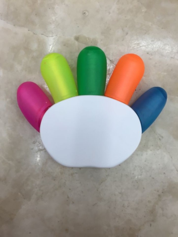 State snow stationery multicolor fluorescent highlighter marking pen pen Palm 5002 State snow stationery multicolor fluorescent highlighter marking pen pen Palm 5002