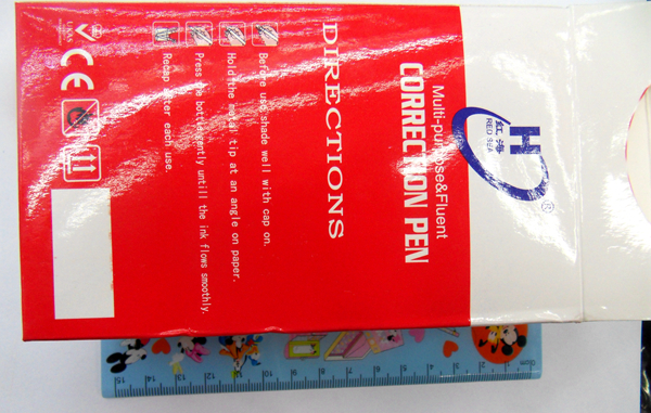 Wholesale value of the Red Sea 8M modified liquid paper correction fluid pen