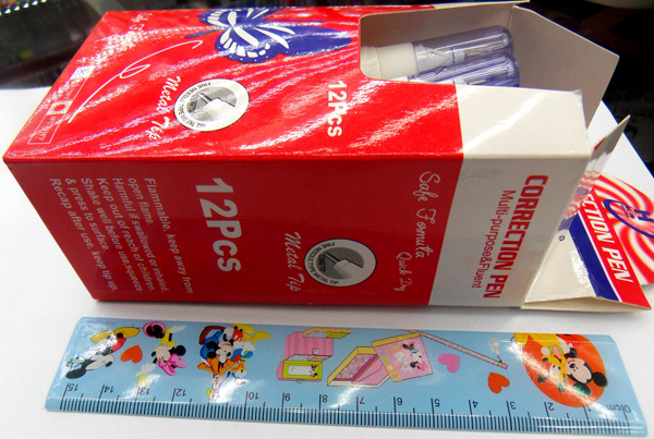 Wholesale value of the Red Sea 8M modified liquid paper correction fluid pen