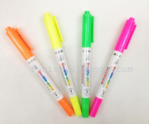 Factory direct supply dual head highlighter 228 Factory direct supply dual head highlighter 228