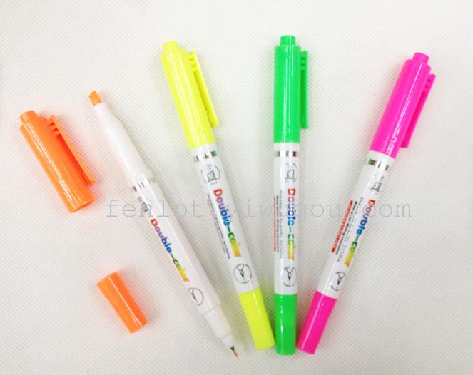 Factory direct supply dual head highlighter 228 Factory direct supply dual head highlighter 228