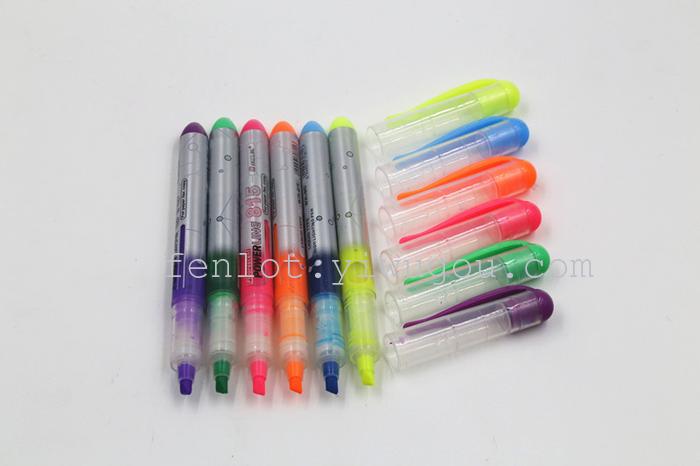 Factory direct supply direct-liquid highlighter with single head 815 Factory direct supply direct-liquid highlighter with single head 815