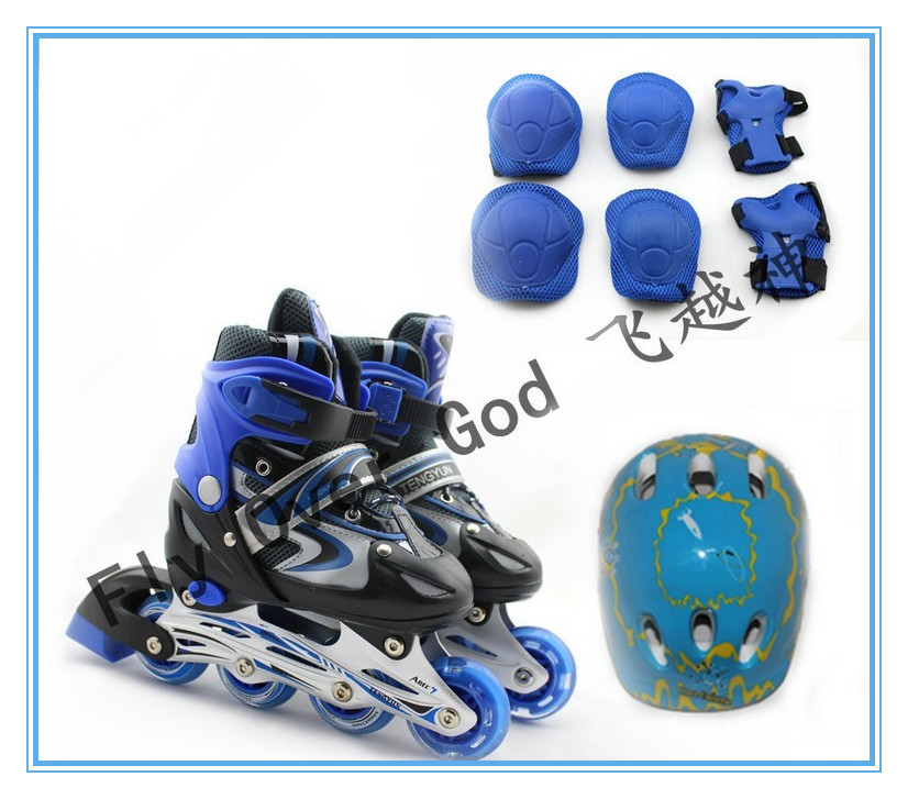 Fly god manufacturers direct children 's roller skates roller skates set adjustable single row Fly god manufacturers direct children 's roller skates roller skates set adjustable single row