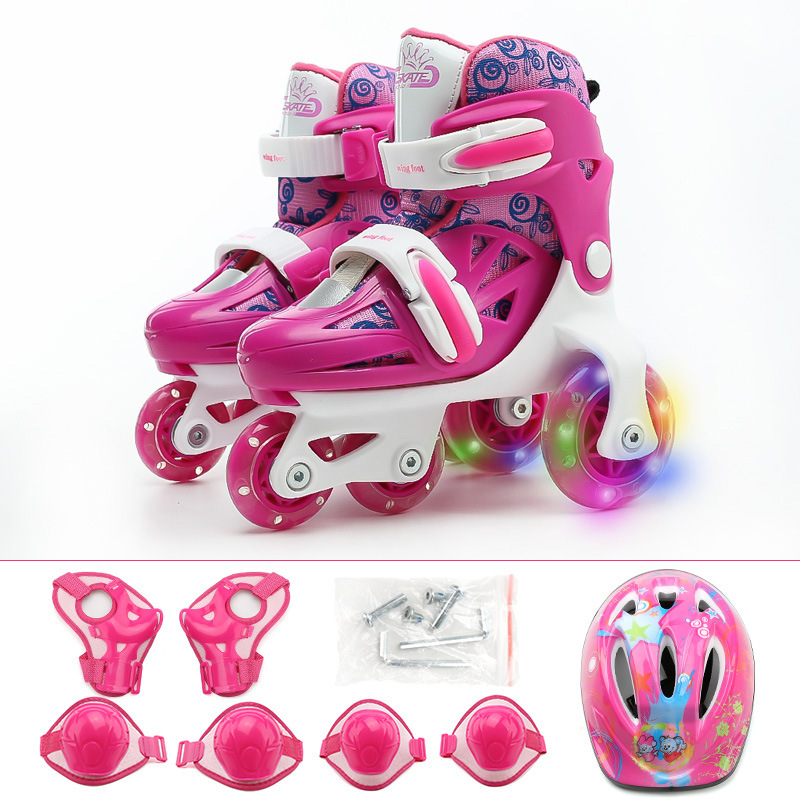 Manufacturer One Piece Dropshipping Children the Skating Shoes Skates Bicycle Protective Gear Sports Helmet