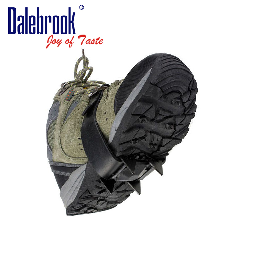 Dalebrook rock climbing outdoor equipment, non-skid climbing crampons, skates silicone non-skid shoe nail cover