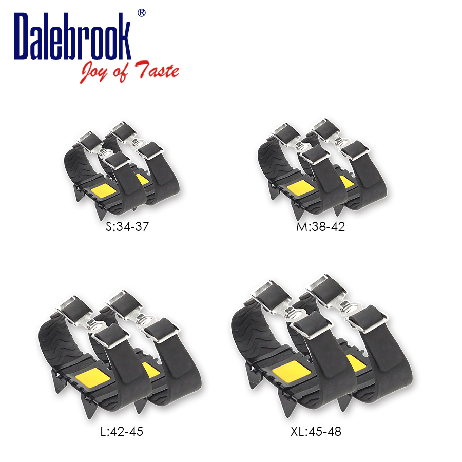 Dalebrook rock climbing outdoor equipment, non-skid climbing crampons, skates silicone non-skid shoe nail cover Dalebrook rock climbing outdoor equipment, non-skid climbing crampons, skates silicone non-skid shoe nail cover