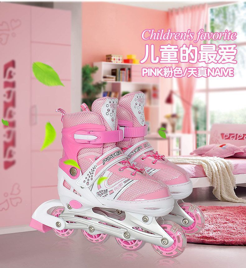 Factory Direct Sales Children the Skating Shoes Flash Skates Adult Roller Skating Roller Skates Adjustable Men and Women in Stock Wholesale Factory Direct Sales Children the Skating Shoes Flash Skates Adult Roller Skating Roller Skates Adjustable Men and Women in Stock Wholesale