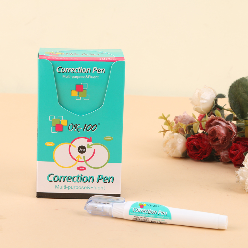 Student environmental correction fluid correction liquid steel head correction fluid correction supplies.