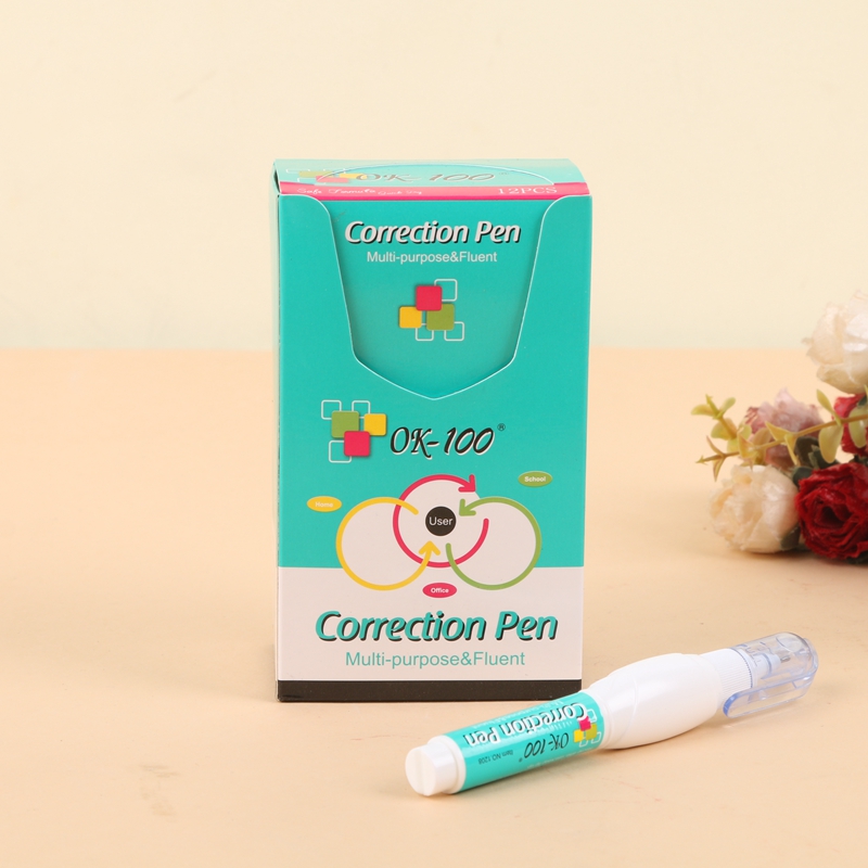 Student environmental correction fluid correction liquid steel head correction fluid correction supplies.