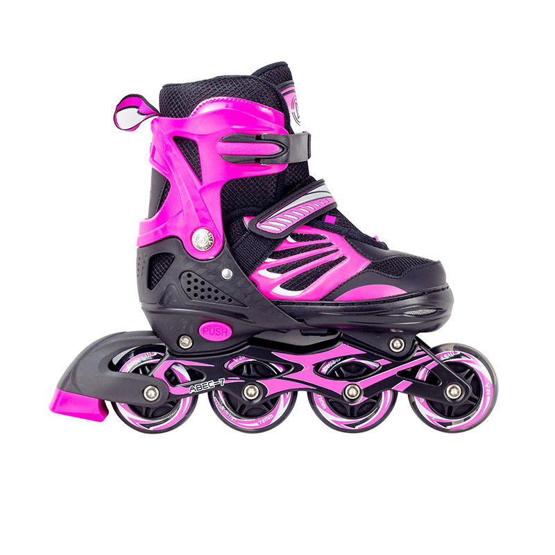 981 the Skating Shoes Children&#039;s Skates Full Set Beginner Inline Wheel Roller Skates