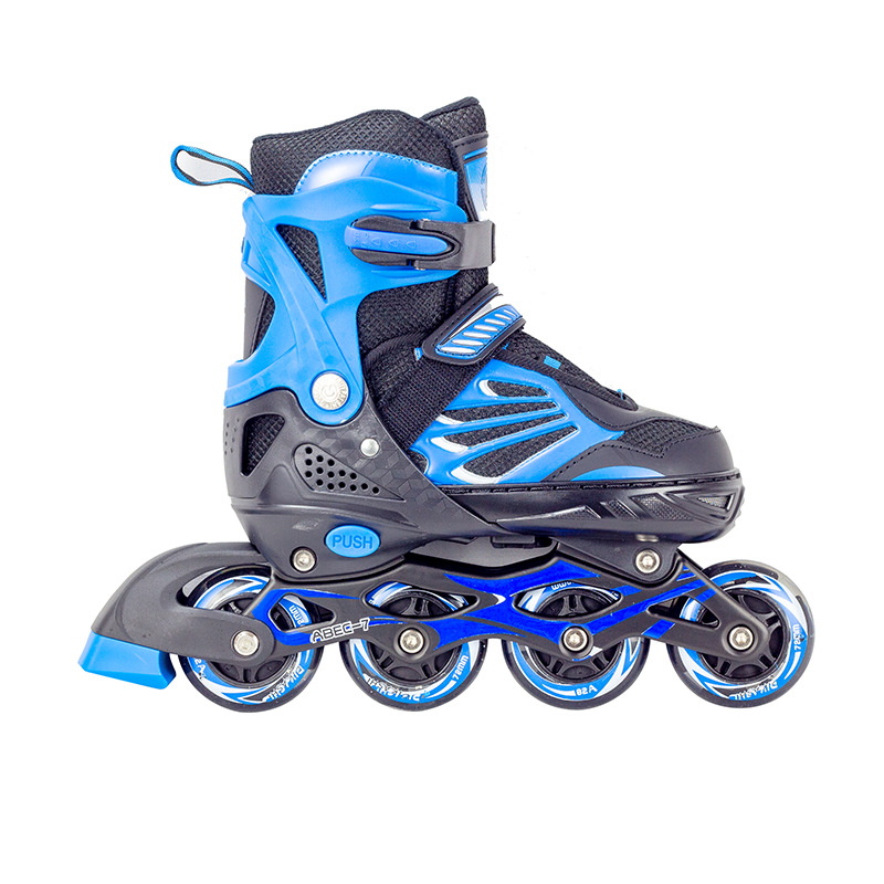 981 the Skating Shoes Children&#039;s Skates Full Set Beginner Inline Wheel Roller Skates