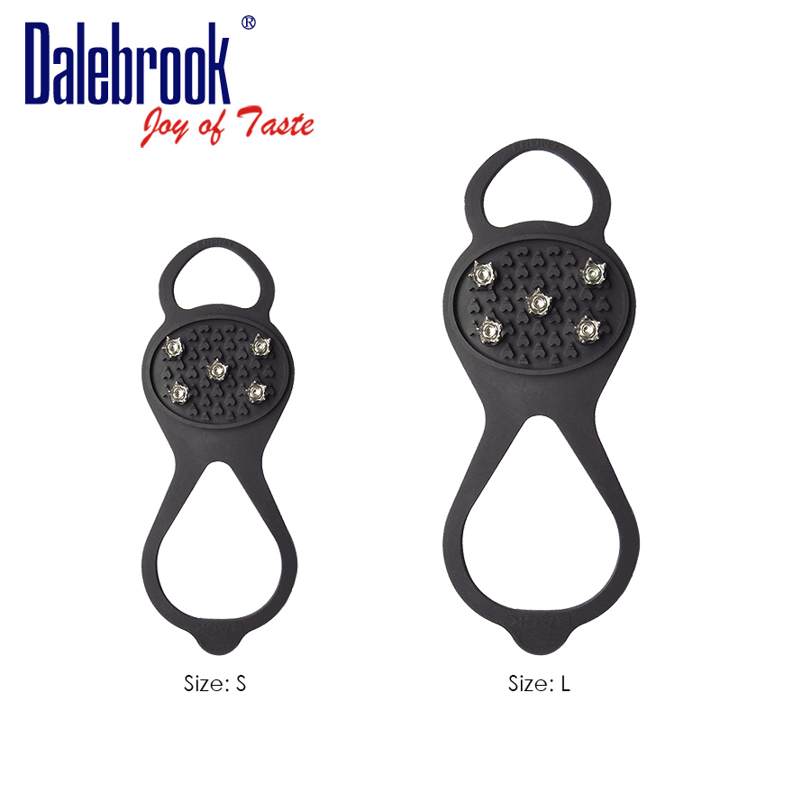 Dalebrook rock climbing outdoor equipment, non-skid climbing crampons, skates silicone non-skid shoe nail cover Dalebrook rock climbing outdoor equipment, non-skid climbing crampons, skates silicone non-skid shoe nail cover
