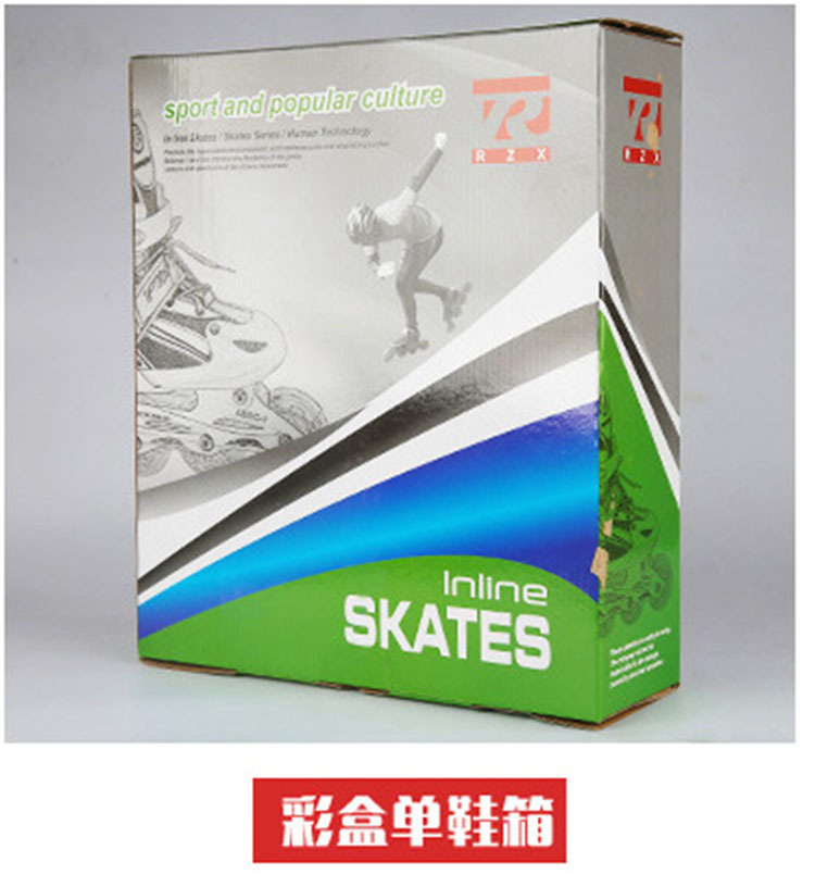 New Full Flash Children&#039;s Skates Men&#039;s and Women&#039;s Adult Roller Skates Super Slippery Straight-Row Roller Skate Factory Direct Sales Wholesale