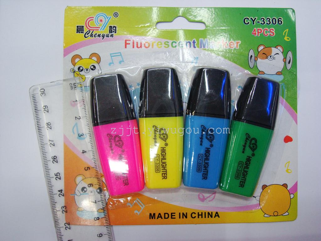 New Korean colored highlighter pen, gel pen ballpoint