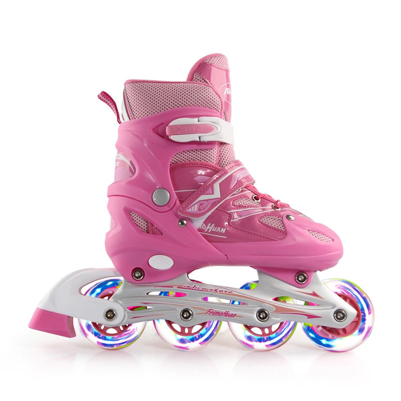 Factory Flying Magic Children's The Skating Shoes Inline Skating Shoes Full Flash Adjustable Aluminum Alloy Roller Skates Factory Flying Magic Children's The Skating Shoes Inline Skating Shoes Full Flash Adjustable Aluminum Alloy Roller Skates