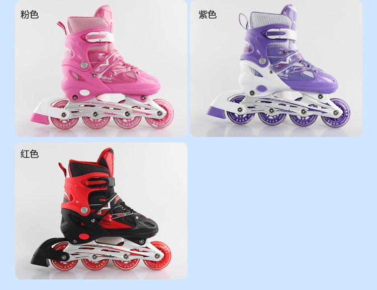Factory Flying Magic Children's The Skating Shoes Inline Skating Shoes Full Flash Adjustable Aluminum Alloy Roller Skates Factory Flying Magic Children's The Skating Shoes Inline Skating Shoes Full Flash Adjustable Aluminum Alloy Roller Skates