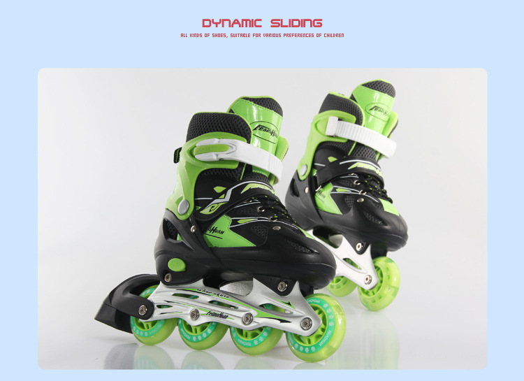 Factory Flying Magic Children's The Skating Shoes Inline Skating Shoes Full Flash Adjustable Aluminum Alloy Roller Skates Factory Flying Magic Children's The Skating Shoes Inline Skating Shoes Full Flash Adjustable Aluminum Alloy Roller Skates