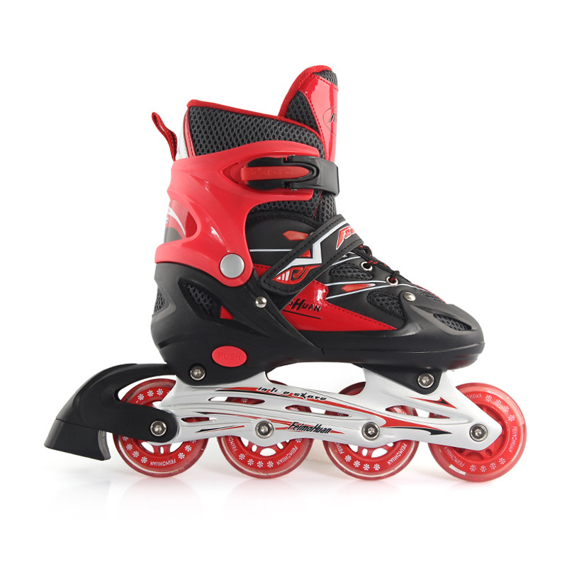 Factory Flying Magic Children's The Skating Shoes Inline Skating Shoes Full Flash Adjustable Aluminum Alloy Roller Skates Factory Flying Magic Children's The Skating Shoes Inline Skating Shoes Full Flash Adjustable Aluminum Alloy Roller Skates